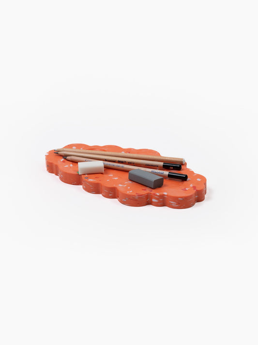 Clouded Desk Tray® Orange
